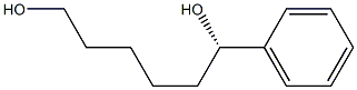 [S,(-)]-1-Phenyl-1,6-hexanediol Struktur