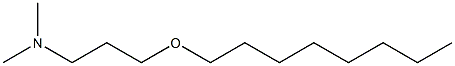 N,N-Dimethyl-3-octyloxypropylamine Struktur