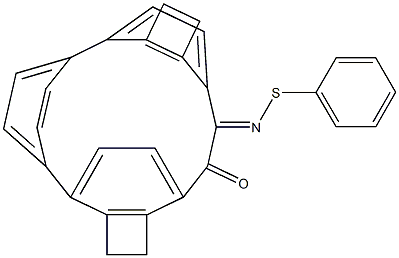 1,2-[p-Phenylenebis(ethylene-4,1-phenylene)]-1,2-ethanedione 1-(S-phenyl thioxime) Struktur