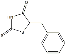 5-Benzyl-2-thioxothiazolidine-4-one Struktur