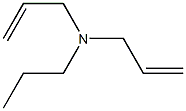 N,N-Diallylpropylamine Struktur