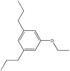 1-Ethoxy-3,5-dipropyl-benzene Struktur