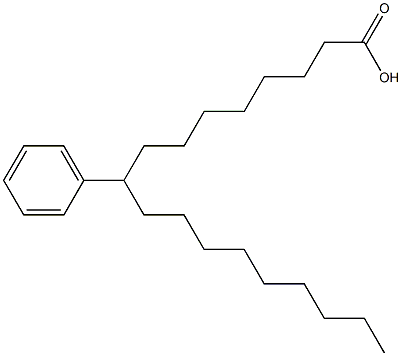 9-Phenyloctadecanoic acid Struktur