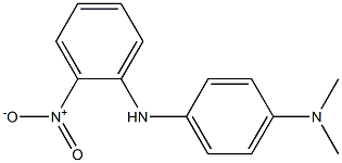 2-Nitro-N-(4-dimethylaminophenyl)aniline Struktur