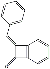 8-[(E)-Benzylidene]bicyclo[4.2.0]octa-1(6),2,4-trien-7-one Struktur