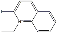 1-Ethyl-2-iodoquinolinium Struktur