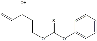 5-[(Phenoxythiocarbonyl)oxy]-1-penten-3-ol Struktur