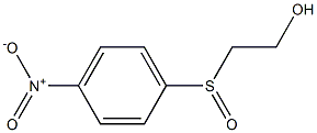 2-[(p-Nitrophenyl)sulfinyl]ethanol Struktur