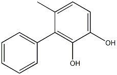 3-Phenyl-4-methylbenzene-1,2-diol Struktur