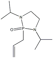 2-Allyl-2-oxo-1,3-diisopropyl-1,3-diaza-2-phosphacyclopentane Struktur