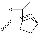 4'-Methylspiro[bicyclo[2.2.1]hept-5-ene-2,3'-oxetan]-2'-one Struktur