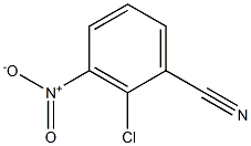 Nitro-chloro-benzonitrile Struktur