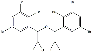 2,3,5-Tribromophenylglycidyl ether Struktur