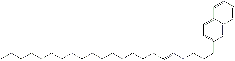 2-(5-Docosenyl)naphthalene Struktur