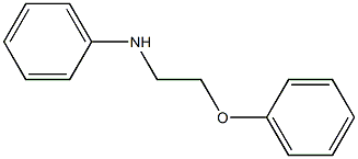 N-[2-(Phenoxy)ethyl]aniline Struktur