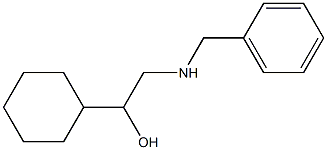 N-Benzyl 2-cyclohexyl-2-hydroxyethanamine Struktur