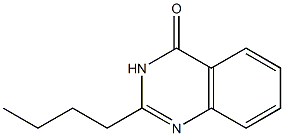 2-Butyl-3,4-dihydroquinazoline-4-one Struktur