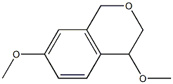 4,7-Dimethoxyisochroman Struktur