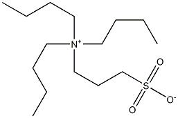 (3-Sulfonatopropyl)tributylaminium Struktur