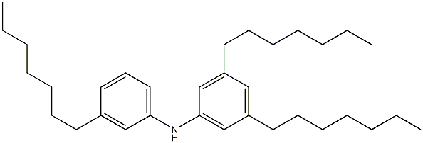 3,3',5'-Triheptyl[iminobisbenzene] Struktur