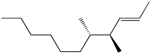 (4S,5S,E)-4,5-Dimethyl-2-undecene Struktur