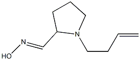 1-(3-Butenyl)-2-[(hydroxyimino)methyl]pyrrolidine Struktur