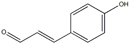 P-hydroxycinnamaldehyde Struktur