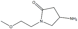 4-Amino-1-(2-methoxyethyl)-2-pyrrolidinone Struktur