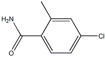 2-methyl-4-chlorobenzamide Struktur