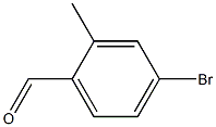 2-Methyl-4-bromobenzaldehyde Struktur