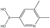 5,6-Dimethylpyridine-3-boronic acid Struktur