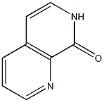 1,7-naphthyridin-8(7H)-one Struktur