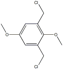 2,6-Bis(chloroMethyl)-1,4-diMethoxybenzene Struktur