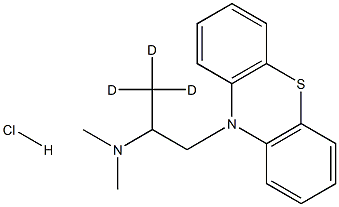 Promethazine-D3 HCl Struktur