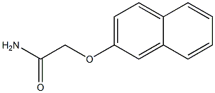 2-(Naphth-2-yloxy)acetamide Struktur