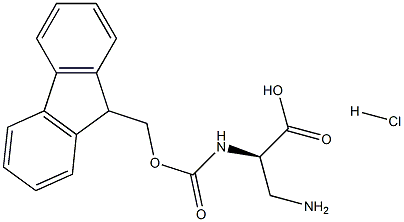 3-氨基-N-[(9H-芴-9-基甲氧基)羰基]-D-丙氨酸鹽酸鹽