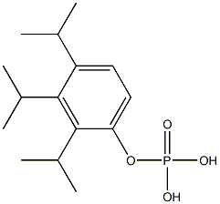 Triisopropylphenyl phosphate Struktur