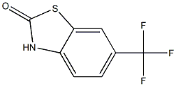 6-Trifluoromethyl-3H-benzothiazol-2-one Struktur