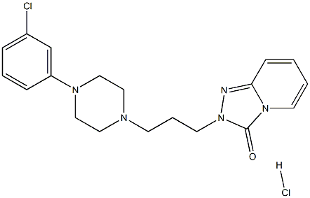 Trazodone hydrochloride Impurity O Struktur