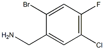 (2-Bromo-5-chloro-4-fluoro-phenyl)-methyl-amine Struktur