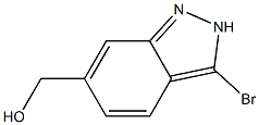 (3-Bromo-2H-indazol-6-yl)-methanol Struktur