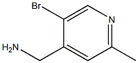 (5-Bromo-2-methyl-pyridin-4-yl)-methyl-amine Struktur