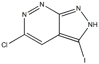 5-Chloro-3-iodo-2H-pyrazolo[3,4-c]pyridazine Struktur