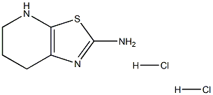 4,5,6,7-Tetrahydro-thiazolo[5,4-b]pyridin-2-ylamine dihydrochloride Struktur