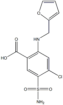 Furosemide Impurity 14 Struktur