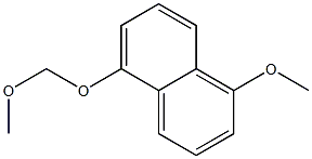 1-Methoxy-5-(methoxymethoxy)-naphthalene Struktur