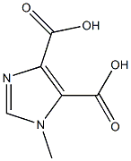 1-METHYL-1H-IMIDAZOLE-4,5-DICARBOXYLIC ACID Struktur