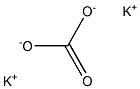 Potassium carbonate solution Struktur