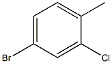 2-chloro-4-bromotoluene Struktur