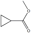 環(huán)丙基甲酸甲酯, , 結(jié)構(gòu)式